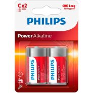 Philips LR14 C Alkaline Batterijen 2 Stuks