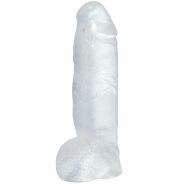 Crystal Clear Big Jelly Dildo
