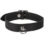 Rimba Leren Halsband met O-Ring