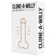Clone-A-Willy Plus Balls DIY Homemade Dildo Clone Kit Light Tone