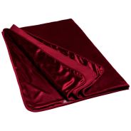Liberator Fascinator Throw Merlot Luxueus Laken