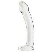 Sinful Curvy Clear Glazen Dildo