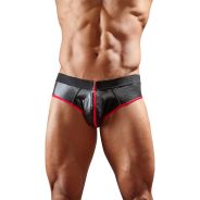 Svenjoyment Neopreen Jock met Rits Rood