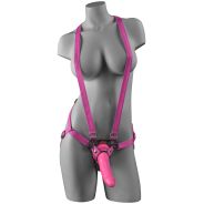 Dillio Strap-On Jarretelharnas Set 18 cm