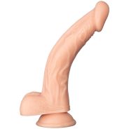 Willie City Klassieke Realistische Gebogen Dildo 20 cm