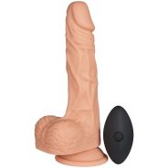 Willie City Realistische Vibrator 22 cm met Afstandsbediening