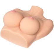 Kokos Stuiterende D-Cup Titties Masturbator