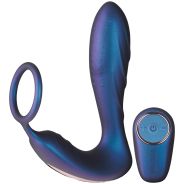Hueman Black Hole Anale Vibrator met Penisring