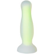 baseks Glow in the Dark Yellow Anale Dildo Medium