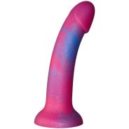 baseks Red Galaxy Siliconen Dildo met Zuignap 18 cm