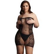 Le Désir Strapless Mini-jurk Plus Size