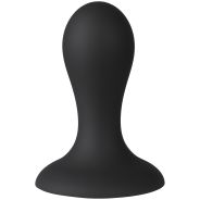 Sinful Jiggle Black Buttplug Small