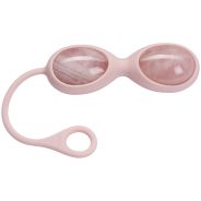 Le Wand Yoni Rose Quartz Dubbele Kegelballen