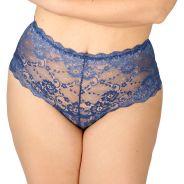 NORTIE Evening-Promise Night Blue High-Waisted Hipster Plus Size