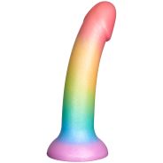 baseks Colour-mix Siliconen Dildo met Zuignap 18 cm