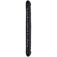 Willie City Black 2-Way Realistische Dubbele Dildo 43 cm