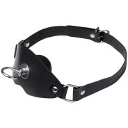 Black Label Super Leren Ballgag met O-ring