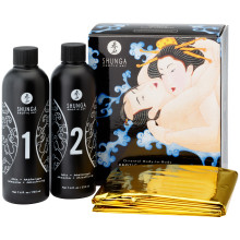 Shunga Body Slide Massage Gel Sæt 2 x 225 ml  1