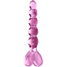 Icicles No 43 Heart Glazen Dildo  1