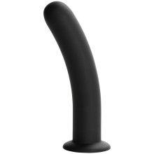 Sinful Slender Black Siliconen Dildo met Zuignap Extra Large  1