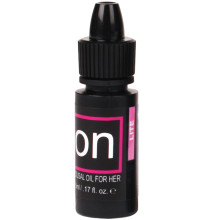 Sensuva On Lite Klitoris Stimulerings Olie 5 ml  1