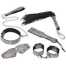 baseks Zebra Kinky Bondage Set  1