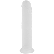 Willie City Frost Clear Realistische Dildo met Zuignap 22 cm  1