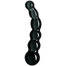 Sinful Black Groove Glazen Dildo 17 cm  1