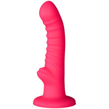 baseks Ribbed Stimulation Siliconen Dildo 17 cm  1