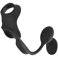Rebel Men's Gear Penisring met Buttplug met Afstandsbediening  1