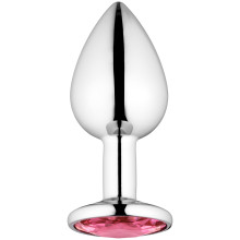 Sinful Pink Jewel Metalen Buttplug Small