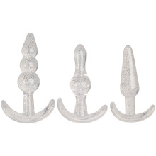 baseks Glitter Booty Beginners Buttplug Set  1
