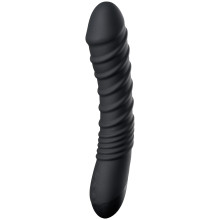obaie Deluxe Oplaadbare Geribbelde Dildo Vibrator  1