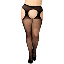 NORTIE Fenja Kruisloze Jarretel Panty Plus Size  1