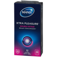 Manix Xtra Pleasure Double Extase Condooms 12 st.  1