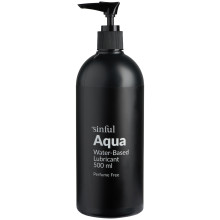 Sinful Aqua Glijmiddel op Waterbasis 500 ml  1