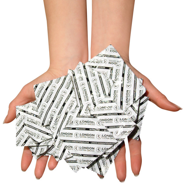 London Extra Grote Condooms 100 stuks