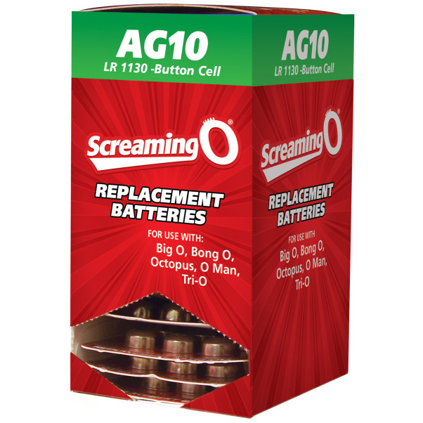 Screaming O Batterijen AG10 LR1130 6 Stuks