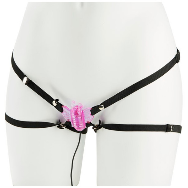 Micro Butterfly Multispeed Slipjes Vibrator
