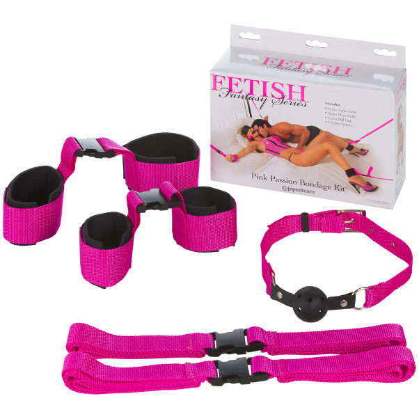 Fetish Fantasy Pink Passion Bondage Set