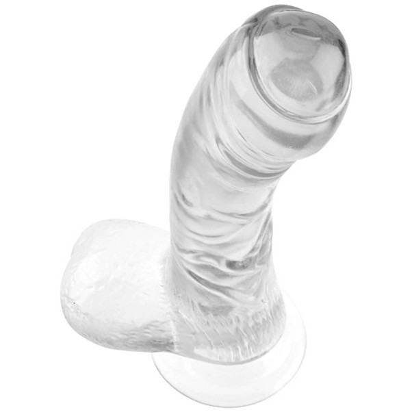 Lazy Buttcock Jelly Dildo Transparant