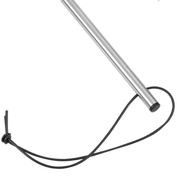 SToys Rubberen Flogger met Metalen Handvat