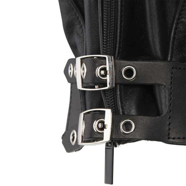 Rimba Verstelbaar Leren BDSM Masker