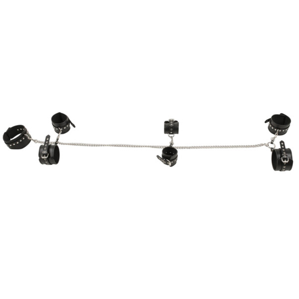 Zado Metal Leather Bondage Set