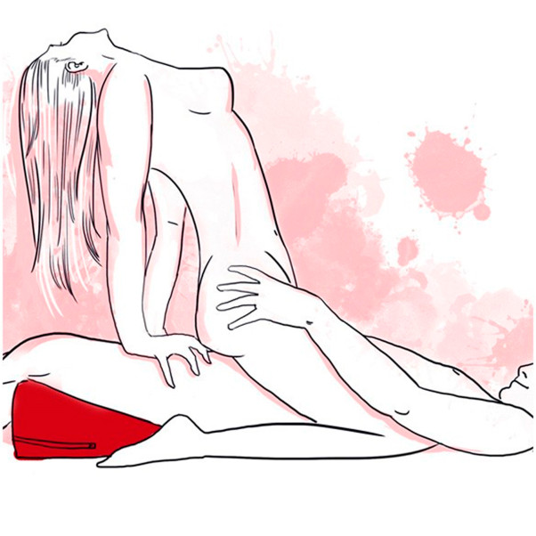 Liberator Wedge Sekskussen Rood