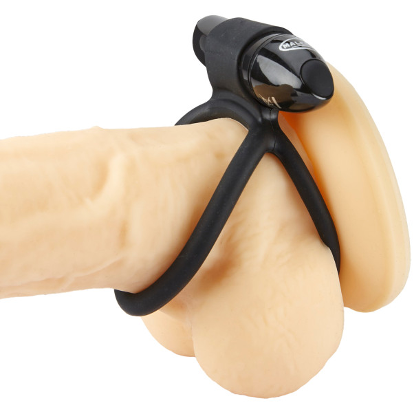 Malesation Dubbele Cockring met Vibrator
