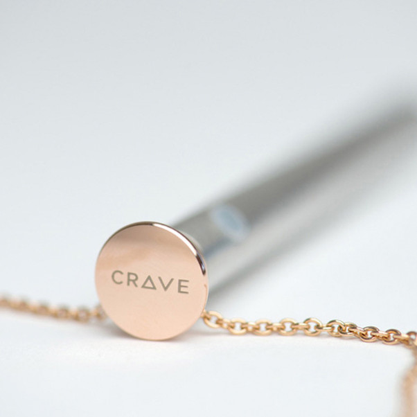 Crave Vesper Ketting met Vibrator Roségoud