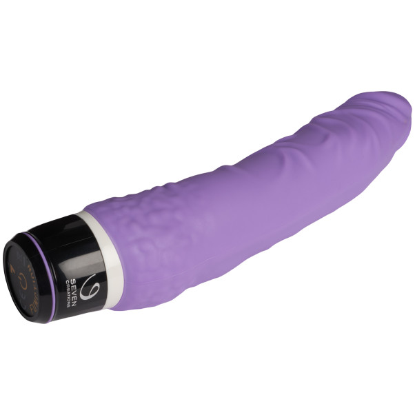 Seven Creations Waterbestendige Siliconen Dildo Vibrator Paars