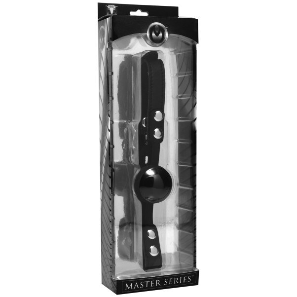 Master Series Premium Hush Silicone Comfort Ball Gag