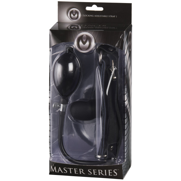 Master Series Silencer Opblaasbare Siliconen Penis Gag